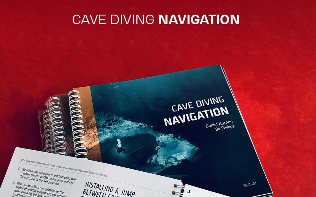 Nový manuál jeskynní navigace – Cave Diving Navigation